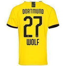 Load image into Gallery viewer, Wolf 27 Borussia Dortmund Home Soccer Jersey 2019-20 – Yellow