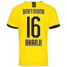 Load image into Gallery viewer, Akanji 16 Borussia Dortmund Home Soccer Jersey 2019-20 – Yellow