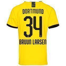Load image into Gallery viewer, Bruun Larsen 34 Borussia Dortmund Home Soccer Jersey 2019-20 – Yellow