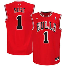 Load image into Gallery viewer, 1-Derrick Rose Chicago Bulls Jersey - Red