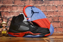 Load image into Gallery viewer, Nike Jordan 5 Back Red Sneakers