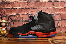 Load image into Gallery viewer, Nike Jordan 5 Back Red Sneakers