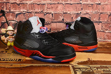 Load image into Gallery viewer, Nike Jordan 5 Back Red Sneakers