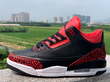 Load image into Gallery viewer, NIKE AIR JORDAN 3rd Generation Black Red Men's Shoes