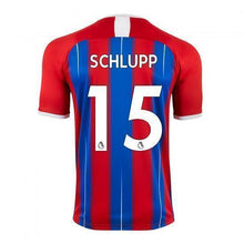 Load image into Gallery viewer, Crystal Palace 15 SCHLUPP Home Soccer Jersey 2019-20