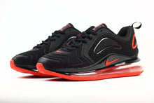 Load image into Gallery viewer, Nike Air Max 720 Sneakers Men's Black Red