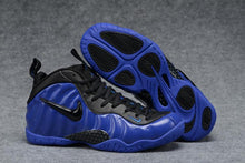 Load image into Gallery viewer, Nike Air Foamposite Royal Blue On Feet