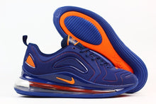 Load image into Gallery viewer, Nike Air Max 720 Sneakers Men's Navy Orange
