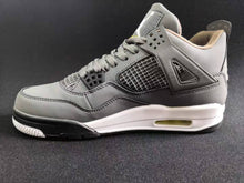 Load image into Gallery viewer, Nike Air Jordan 4 Men's Sneakers Gray Sliver