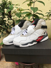 Load image into Gallery viewer, Nike Jordan 8 Engraved White Men's Sneakers