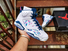 Load image into Gallery viewer, Air Jordan 6 Tie-dyed Oil Painting Color