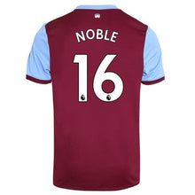 Load image into Gallery viewer, NOBLE 16 West Ham Home Soccer Jersey 2019-20 Jersey