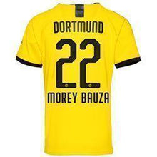 Load image into Gallery viewer, Morey Bauza 22 Borussia Dortmund Home Soccer Jersey 2019-20 – Yellow