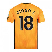 Load image into Gallery viewer, Wolverhampton 18- DIOGO J Home Soccer Jersey 2019-20