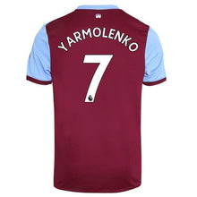 Load image into Gallery viewer, YARMOLENKO 7 West Ham Home Soccer Jersey 2019-20 Jersey