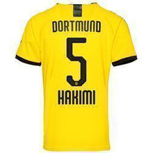 Load image into Gallery viewer, Hakimi 5 Borussia Dortmund Home Soccer Jersey 2019-20 – Yellow