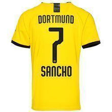 Load image into Gallery viewer, Sancho 7 Borussia Dortmund Home Soccer Jersey 2019-20 – Yellow
