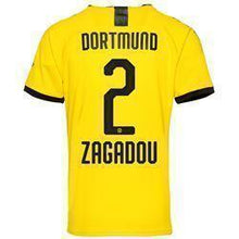 Load image into Gallery viewer, Zagadou 2 Borussia Dortmund Home Soccer Jersey 2019-20 – Yellow