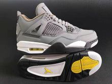 Load image into Gallery viewer, Nike Air Jordan 4 Men's Sneakers Gray Sliver