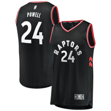 Load image into Gallery viewer, 24-Norman Powell Toronto Raptors  Jersey Black - Statement Edition
