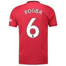 Load image into Gallery viewer, Pogba 6 Manchester United Home Soccer Jersey 2019-20