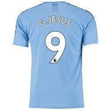 Load image into Gallery viewer, G.Jesus 9 Manchester City Home Soccer Jersey 2019-20