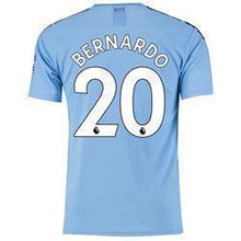 Load image into Gallery viewer, Bernardo 20 Manchester City Home Soccer Jersey 2019-20