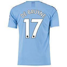 Load image into Gallery viewer, De Bruyne 17 Manchester City Home Soccer Jersey 2019-20