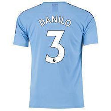 Load image into Gallery viewer, Danilo 3 Manchester City Home Soccer Jersey 2019-20