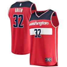 Load image into Gallery viewer, 32-Jeff Green Washington Wizards  Jersey - Icon Edition - Red