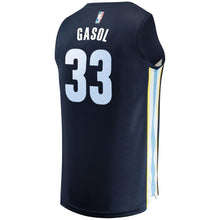 Load image into Gallery viewer, 33-Marc Gasol Memphis Grizzlies Jersey Navy - Icon Edition
