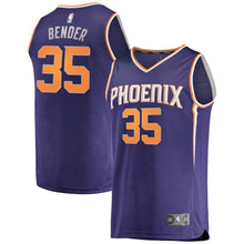 Load image into Gallery viewer, 35-Dragan Bender Phoenix Suns  Jersey - Icon Edition – Purple