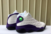 Load image into Gallery viewer, Nike Jordan 13 Lakers Color Matching White Purple