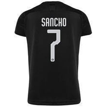 Load image into Gallery viewer, Sancho 7 Borussia Dortmund 2019-20 Away Stadium Player Jersey – Black