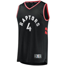 Load image into Gallery viewer, 4-Lorenzo Brown Toronto Raptors  Jersey Black - Statement Edition