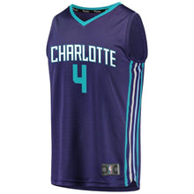 Load image into Gallery viewer, 4-Marcus Paige Charlotte Hornets Jersey - Statement Edition - Purple