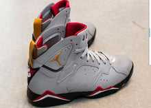 Load image into Gallery viewer, Nike Air Jordan 7 White Gray ReflectiveMen's Sneakers
