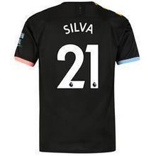 Load image into Gallery viewer, Silva 21 Manchester City Away Soccer Jersey 2019-20