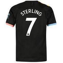 Load image into Gallery viewer, Sterling 7 Manchester City Away Soccer Jersey 2019-20