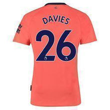 Load image into Gallery viewer, Davies 26 Everton Away Soccer Jersey 2019-20