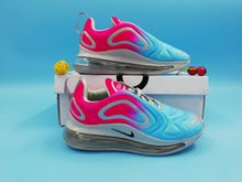 Load image into Gallery viewer, Nike Air Max 720 Sneakers Blue Pink Gray