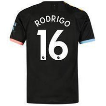Load image into Gallery viewer, Rodrigo 16 Manchester City Away Soccer Jersey 2019-20