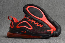 Load image into Gallery viewer, Nike Air Max 720 Athletic Sneakers Men's Black Red