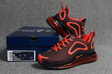 Load image into Gallery viewer, Nike Air Max 720 Athletic Sneakers Men's Black Red
