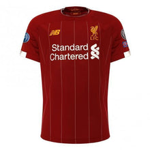 Load image into Gallery viewer, LFC MENS EUROPEAN HOME SHIRT 19/20 - UCL GOLD - ALLEZ ALLEZ ALLEZ 19