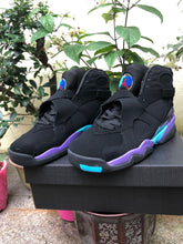 Load image into Gallery viewer, Nike AIR Jordan 8 Men's Sneakers Black Purple