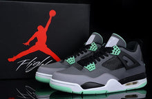Load image into Gallery viewer, Air Jordan 4 “Green Glow”