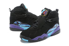 Load image into Gallery viewer, Nike Jordan 8 Men's Sneakers Black Purple