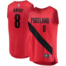 Load image into Gallery viewer, 8-Al-Farouq Aminu Portland Trail Blazers  Jersey - Statement Edition - Red