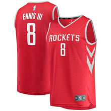 Load image into Gallery viewer, 8-James Ennis Houston Rockets  Jersey - Icon Edition - Red